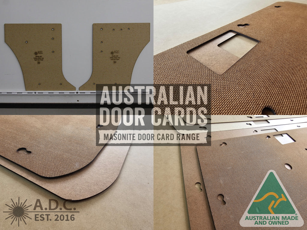 Kick Panels Fits Mazda 323 3rd Gen Wagon Van Hatch FA4 Quality Masonite x2
