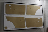 Door Cards Fits Mazda RX2 616 618 Coupe Capella Rotary Quality Masonite x4
