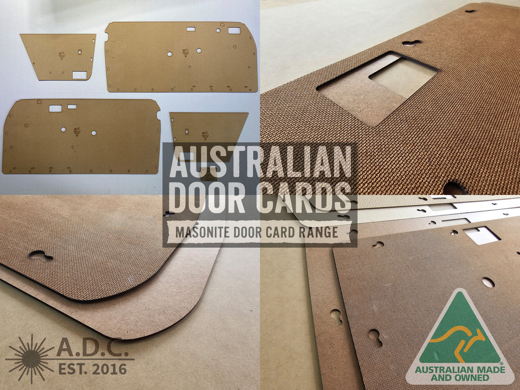 Door Cards Fits Mercedes Benz W114 Coupe Quality Masonite x4