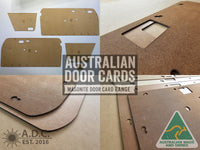 Door Cards Fits Mercedes Benz W114 Coupe Quality Masonite x4