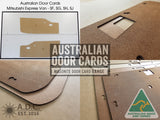 Door Cards Fits Mitsubishi Express Van SF SG SH SJ L300 Quality Masonite x2