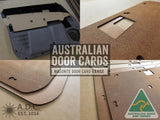 Door Cards Fits Nissan GU Patrol Y61 Ute & SUV Quality Masonite x2 (Manual/Electric)