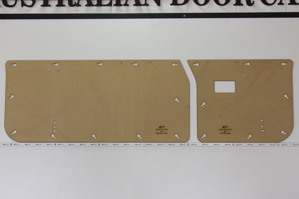 Cargo Kit (Side Cargo and/or Barn Doors) Fits Nissan GQ Patrol Ford Maverick Quality Masonite