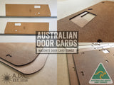 Door Cards Fits Half Height Subaru Brumby Brat 1978-81 1600 Ute Quality Masonite x2