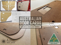 Full Kit (Barn & Door Cards, Tailgate) Fits Toyota Landcruiser FJ60 FJ62 Series Manual/Electric Window Quality Masonite x7