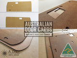 Door Cards Fits 3/4 Length Toyota Hilux Aug 1983-1988 Quality Masonite x2