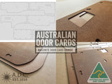 Cargo & Barn Door Cards Fits Toyota Landcruiser 70 Series Troop Carrier Quality Masonite x6