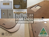 Rear Cargo Cards Fits Toyota Landcruiser 76 Wagon Quality Masonite x2/4