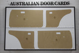 Door Cards Fits Toyota Corolla KE20 1970-74 Coupe Original Speakers Quality Masonite x4