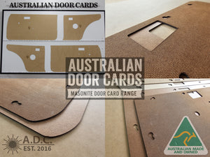 Door Cards Fits Toyota Corolla KE20 1970-74 Coupe Original Speakers Quality Masonite x4