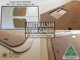 Door Cards Fit Toyota Corona RT43-4# 1969-70 Sedan Wagon Ute Quality Masonite x2