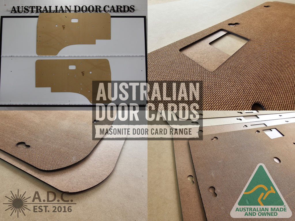 Door Cards Fits Kombi Volkswagen Type 3 1979-92 VW Vanagon T25 Quality Masonite x2