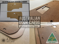 Door Cards Fits Kombi Volkswagen Type 3 1979-92 VW Vanagon T25 Quality Masonite x2