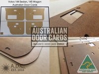 Door Cards Fits Volvo 144 Sedan 145 Wagon 1966-1974 Quality Masonite x4