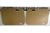 Door Cards Fits Toyota Landcruiser 80 Series Ute Base Model Quality Masonite x2