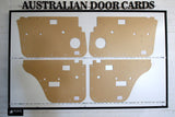 Door Cards Fits Nissan Skyline R31 Quality Masonite x4