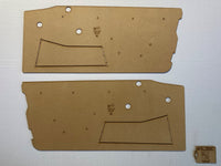 Door Cards Fits Alfa Romeo 2600 Spider Sprint Quality Masonite x2