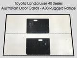 ABS Waterproof Door Cards Fits Toyota Landcruiser FJ40 FJ45 x2