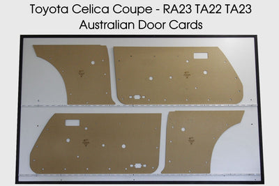 Toyota Celica Door Cards - Coupe Trim Panels