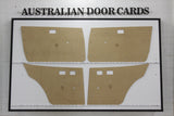 Door Cards Fits Chrysler Galant A112 A114 A115 Sedan Wagon Quality Masonite x4