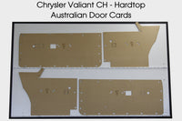 Door Cards Fits Chrysler Valiant CH Hardtop Coupe Quality Masonite x4