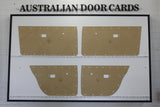 Door Cards Fits Chrysler Valiant VE VF VG Sedan Wagon Quality Masonite x4