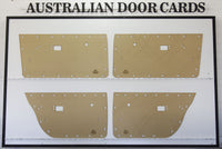Door Cards Fits Chrysler Valiant VF VG VIP Sedan Wagon Quality Masonite x4