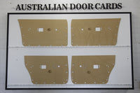 Door Cards Fits Chrysler Valiant VH VJ VK CM CL Sedan Wagon Quality Masonite x4