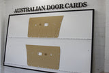 Door Cards Fits Chrysler Valiant VH VJ VK CM CL Sedan Wagon Ute Van Quality Masonite x2
