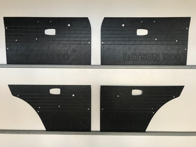 ABS Waterproof Door Cards Fits Datsun 1200 B110 B120 Nissan Sunny x4