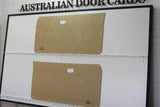 Door Cards Fits Datsun 120Y 140Y B210 Coupe 3-Door Wagon Van Nissan Sunny Quality Masonite x2