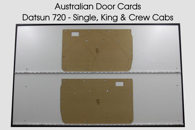Datsun 720 Door Cards - Single Cab, King Cab, Crew Cab - Nissan