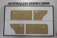 Datsun 1000, B10 Door Cards - 2 Door Sedan 1966 - 1969 Trim Panels