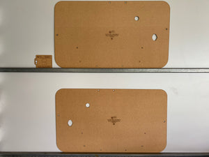 Door Cards Fits Fiat 500-F 500-L 500-R 1965-73 Quality Masonite x2