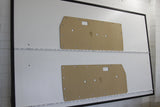 Door Cards Fits Ford Escort MK2 Van Quality Masonite x2