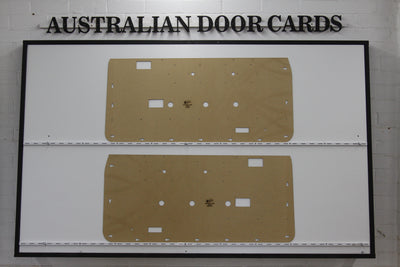 Ford Landau Front Door Cards - 2 Door Hardtop Coupe 1973 - 1976 Trim Panels