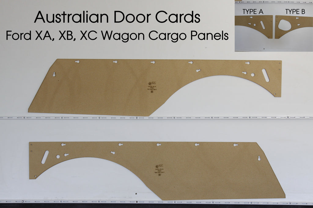 Side Cargo Cards Fits Ford XA XB XC Wagon Quality Masonite X2 side-cargo-cards-fits-ford-xa-xb-xc-wagon-quality-masonite-x2