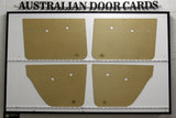 Door Cards Fits Holden HD HR Sedan Wagon Quality Masonite x4