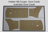 Holden HQ Monaro GTS Door Cards - Coupe Trim Panels