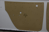 Door Cards Fits Holden HT Brougham Sedan Electric Window Supports Chrome Quality Masonite x4