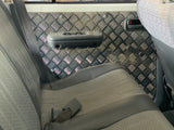 Aluminium Checker Plate Door Cards Fits Toyota Landcruiser 80 Series Manual Window x4