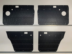 ABS Waterproof Door Cards Fits Nissan GQ Y60 Patrol Manual Window x4