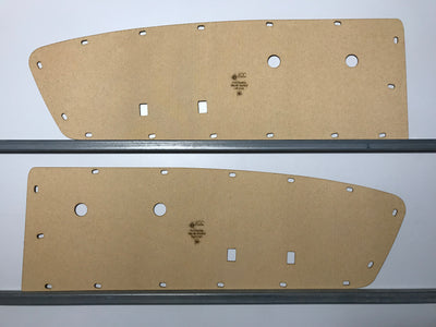 Door Cards Fits Ford Mustang 1964-1966 Standard Quality Masonite x2