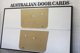 Door Cards Fits Holden HK Sedan Wagon Ute Panel Van Quality Masonite x2
