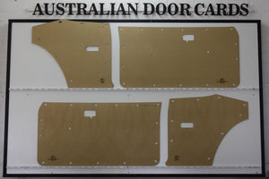 Datsun 120Y Door Cards - Coupe, 3 Door Wagon, Van Trim Panels