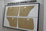 Door Cards Fits Toyota Corona 1979-83 Sedan Wagon Liftback Quality Masonite x4