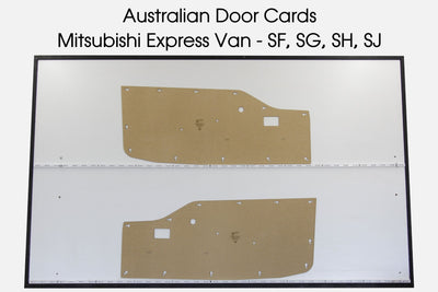 Door Cards Fits Mitsubishi Express Van SF SG SH SJ L300 Quality Masonite x2