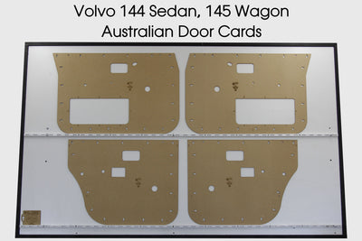 Door Cards Fits Volvo 144 Sedan 145 Wagon 1966-1974 Quality Masonite x4