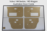 Door Cards Fits Volvo 144 Sedan 145 Wagon 1966-1974 Quality Masonite x4