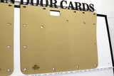 Door Cards Fits Mitsubishi Pajero Montero Shogun SWB & LWB First Gen 1982-1991 Masonite x2